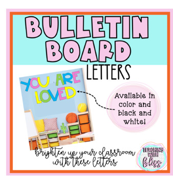 Fancying Up Your Bulletin Board Letters • Sweet Sensations