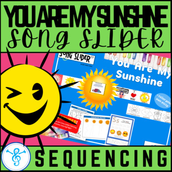 Preview of You Are My Sunshine Craft Storytelling Sequencing & S Letter Tracing Writing 