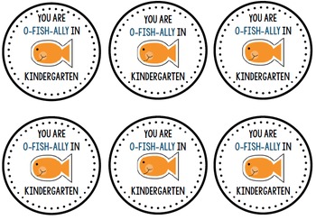 You Are O-Fish-Ally Tags by Rachael Pearson | Teachers Pay Teachers
