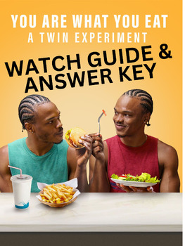 Preview of You Are What You Eat: A Twin Study WATCH GUIDE (with Answer Key)