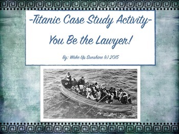 Preview of You Are the Lawyer! Titanic Case Study Essay