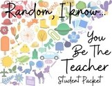 You Be The Teacher Project/Student as Teacher - Student Wo