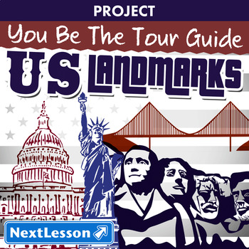 Preview of You Be The Tour Guide - United States Landmarks - Projects & PBL