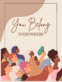 You Belong Everywhere DEI Poster