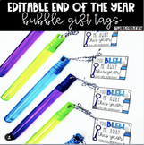 You Blew Me Away This Year Bubble Tags (Editable)