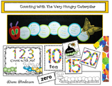 The Very Hungry Caterpillar Count-apillar Craft Number Packet