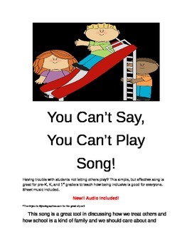 Preview of You Can't Say, You Can't Play Song!
