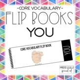 You Core Vocabulary Flip Book