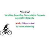 You Go - Math, Differentiated  - Simplified Language, Comp