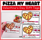 You Have a Pizza my Heart Valentine Gift Tags for Students