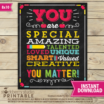 SELF LOVE Printable Mental Health Matters Digital Download Immediate Delivery Self love Decor