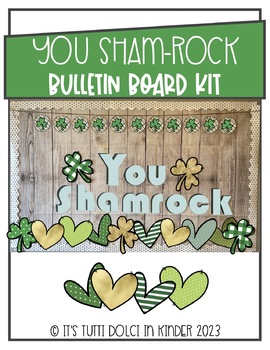Preview of You Sham-Rock St. Patrick's Day Bulletin Board Kit