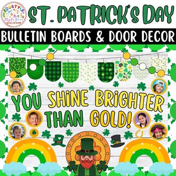 Preview of You Shine Brighter Than Gold: St. Patrick's Day Bulletin Boards & Door Decor Kit
