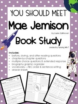 Preview of You Should Meet Mae Jemison - Book Study