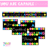 You are Capable of Amazing Things Banner