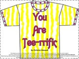 Tee-rrific T-shirt Template and Blank Template