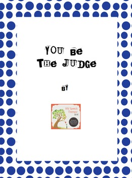 you be the judge assignment