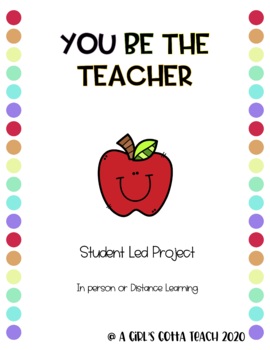 Preview of You be the Teacher