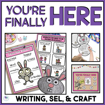 Preview of You're Finally Here Back To School Read Aloud Activities 1st grade 2nd grade