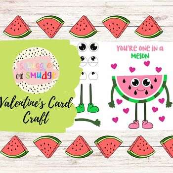 Preview of You're One In A Melon - Valentine's Card Craft