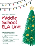 You're a Mean One - Middle School Holiday ELA mini unit
