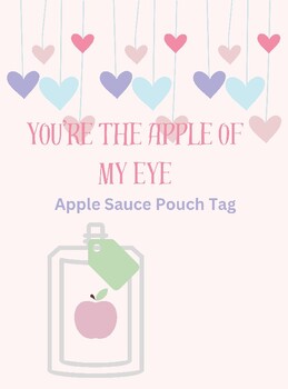 Preview of You're the Apple of My Eye --Valentine's Day Pouch
