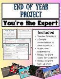 You're the Expert Project // Perfect End of Year Activity 