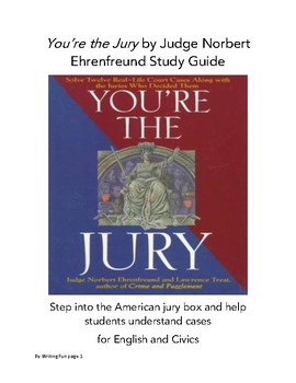Preview of You’re the Jury by Judge Norbert Ehrenfreund Study Guide