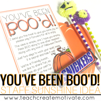 Preview of You've Been BOO'd! {Staff Sunshine}