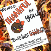 You've Been Gobbled - Thanksgiving / Fall Teacher Morale B