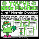 You've Been Mugged PINCHED Staff Morale March Staff Gift I
