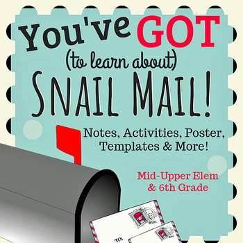 Preview of You've Got (to learn about) Snail Mail!
