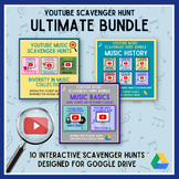 YouTube Scavenger Hunt: Ultimate Bundle (Music Google Clas