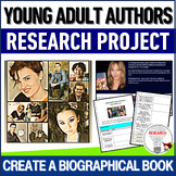 Young Adult Authors Research Project - Author Study Middle