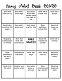 Young Adult Book BINGO