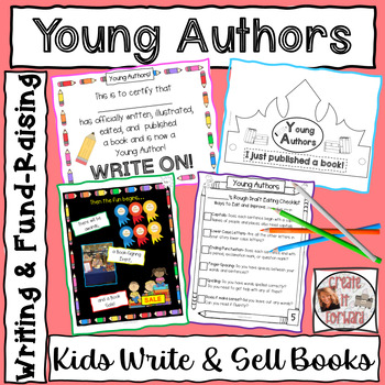 Preview of Young Authors Writing and Fund-Raising Project-Based Learning