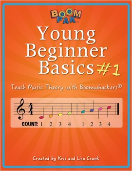 Preview of Young Beginner Basics – Pak #1 -Teach Music Theory with Boomwhackers®