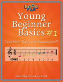 Young Beginner Basics – Pak #1 -Teach Music Theory with Bo