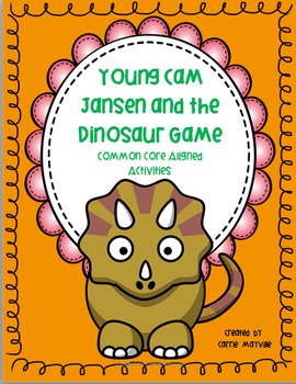 Preview of Young Cam Jansen and the Dinosaur Game Unit - Common Core Aligned