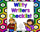 Young Writers Bookmark Checklist