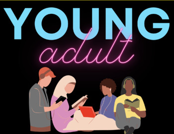 Preview of Young adult book sign for library or bookshelf