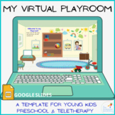 Young kids virtual playroom distance learning telehealth p