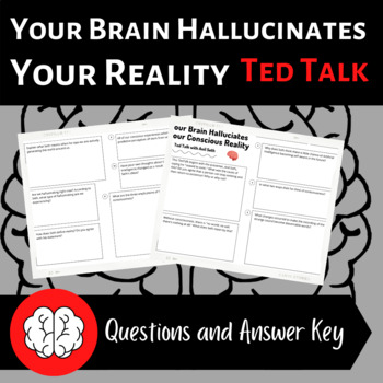 Preview of Your Brain Hallucinates Your Conscious Reality Ted Talk Questions