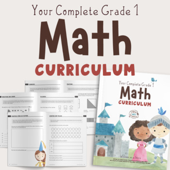 Preview of Your Complete Grade 1 Math Curriculum ☆ (Canadian Version)