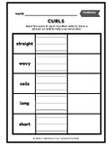 Your Curls ARE Perfect, ELL worksheet