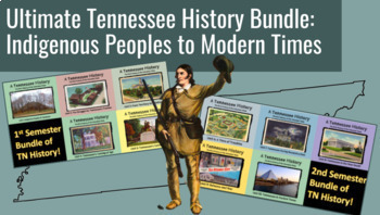 Preview of 1 WHOLE YEAR of Tennessee History: Indigenous Peoples to Modern Times