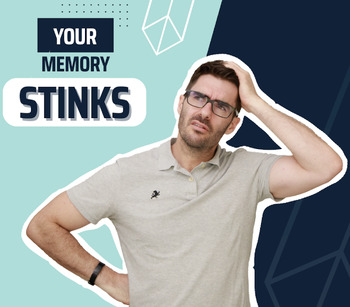 Preview of Your Memory Stinks - Worksheet and Accompanying Video
