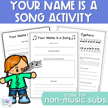 Read It Up! Your Name Is A Song – The Kindergarten Smorgasboard Online Store