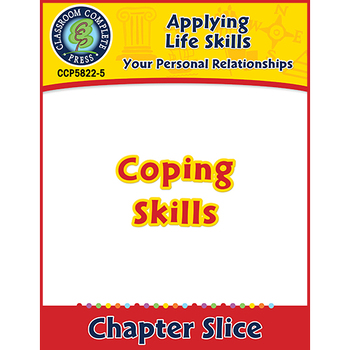 Preview of Your Personal Relationships: Coping Skills Gr. 6-12+
