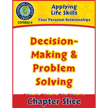 Preview of Your Personal Relationships: Decision-Making & Problem Solving Gr. 6-12+